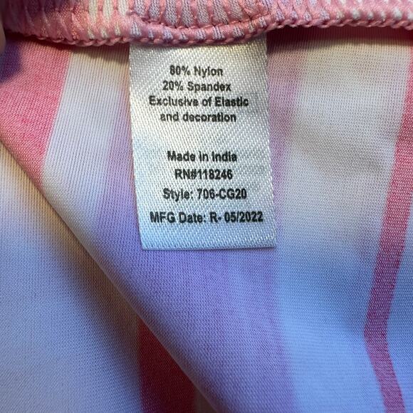 NWT Cabana Life Coral Tides Off the Shoulder Dress Pink Tassels XS - Picture 13 of 16